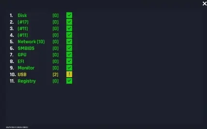 EXCEPTION TEMP SPOOFER